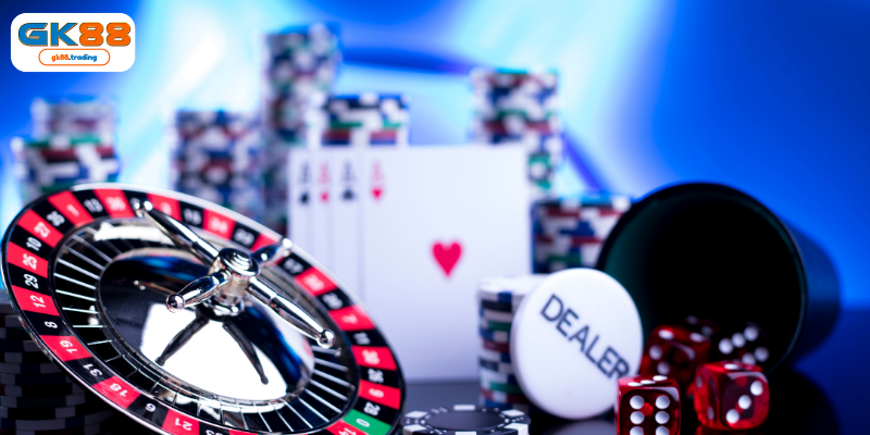 Trải nghiệm bàn chơi đỉnh cao tại casino GK88.