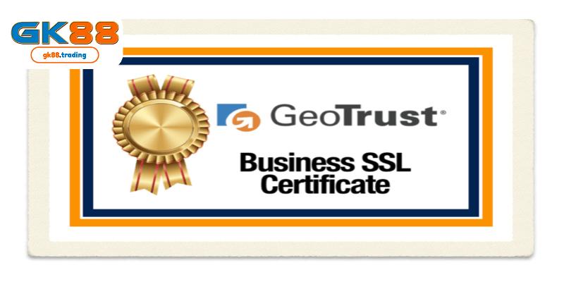 GK88 áp dụng hệ thống bảo mật tối tân nhất đến từ tổ chức GEOTRUST